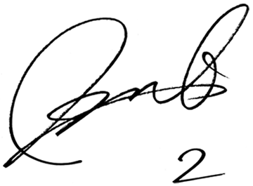 選手サインを紹介しています