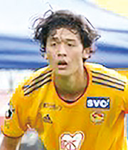 中田 有祐選手のアカデミー時代の写真を紹介しています