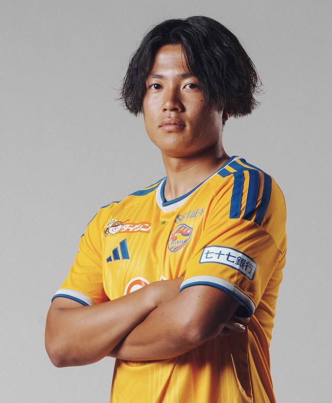 アカデミー出身 永井 大義選手の写真を紹介しています