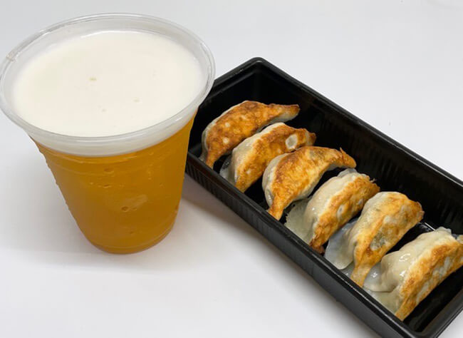 塩竈ギョウザセンターのフード写真を紹介