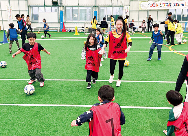 写真紹介 インクルーシブスポーツキャラバン活動の様子